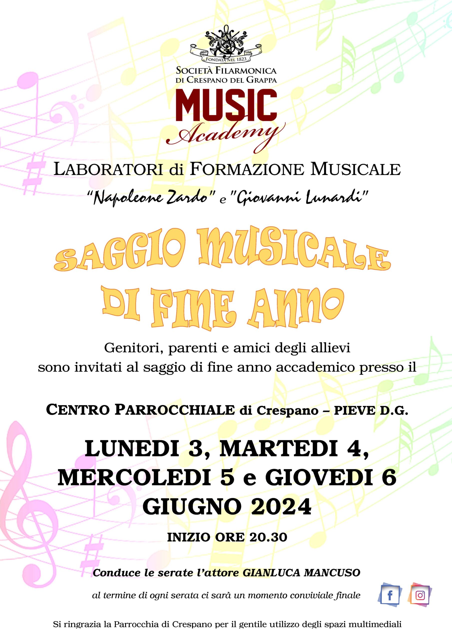 Locandina Concerto FINE ANNO A3 2024 Pieve